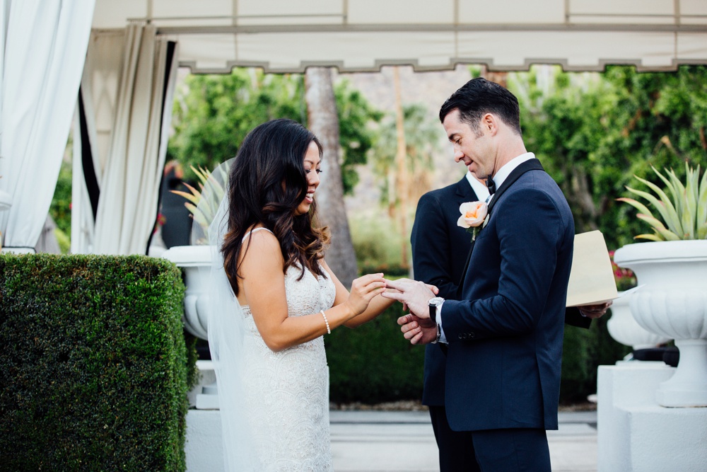 Avalon Hotel wedding Palm Springs wedding